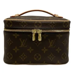 LOUIS VUITTON(ルイヴィトン) バニティバッグ モノグラム美品  ニースミニ M44495 モノグラム