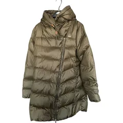 Z1708 RALPH LAURENラルフローレン ダウンコート ダウンジャケット  長袖 カーキ  グリーン 緑  レディースs