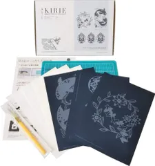 新品 トラストプリンティング 切り絵スターターキット カジタミキ B5 ST-003