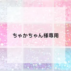 ちゃかちゃん様専用ページ