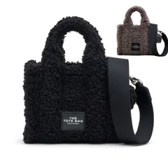 【新品】MARC JACOBS THE TEDDY MICRO TOTE BAG マークジェイコブス ザ・テディ トートバッグ ショルダーバッグ マイクロ ボアバッグ