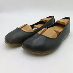 フラットシューズ レディース ブラック E-15-5
