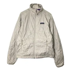 patagonia パタゴニア ナノパフジャケット アウトドア グレー(レディース M)中古 古着 X0551