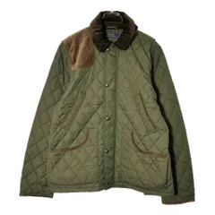 Polo by Ralph Lauren ポロ ラルフローレン キルティングジャケット オリーブ(レディース L)中古 古着 X0553
