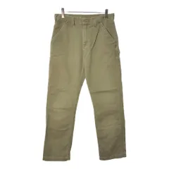 Carhartt カーハート ペインターパンツ オリーブ(メンズ W34 L32)中古 古着 X0614