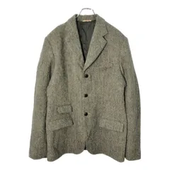Abercrombie & Fitch アバクロンビーアンドフィッチ Harris Tweed ハリスツイード テーラードジャケット グレー(メンズ L)中古 古着 X0659