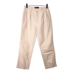 Polo by Ralph Lauren ポロ ラルフローレン 2タック パンツ ストライプ ピンク(メンズ W32L36)中古 古着 X0680