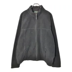 L.L.Bean エルエルビーン フリースジャケット アウトドア ブラック(メンズ L-REG)中古 古着 X0712