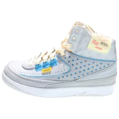 NIKE (ナイキ) ×UNION AIR JORDAN2 RETRO SP ユニオン エアジョーダン2 ハイカットスニーカー グレー US7/25cm DN3802-001