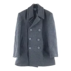 POLO RALPH LAUREN (ポロラルフローレン) ウール ダブルブレスト Pコート ロングコート グレー