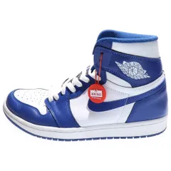NIKE (ナイキ) AIR JORDAN 1 RETRO HIGH OG STORM BLUE 555088-127 エアジョーダン1 ストームブルー ハイカットスニーカー ブルー/ホワイト US9/27.0cm