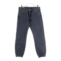 Levi's (リーバイス) PREMIUM 501 JOGGER プレミアム ドローストリング デニムジョガーパンツ ブラック