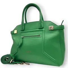 フルラ FURLA 2WAY アリーチェ ALICE ハンドバッグ トートバッグ ショルダーバッグ レディース レザー 本革 グリーン A4収納可 大容量 斜め掛け可 自立可 ビジネスバッグ  s57