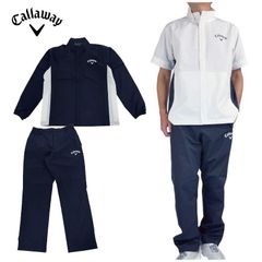 キャロウェイ レインウェア セットアップ 上下 ビッグロゴ 2way M