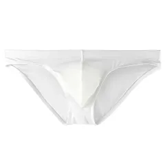 メンズ ビキニ ブリーフ パンツ 下着 薄手 さらさら ピッタリ フィット 立体縫製 ローライズ 前閉じ 大きいサイズ 蛍光 ネオン 無地 おしゃれ セクシー 407