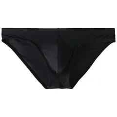 メンズ ビキニ ブリーフ パンツ 下着 薄手 さらさら ピッタリ フィット 立体縫製 ローライズ 前閉じ 大きいサイズ 蛍光 ネオン 無地 おしゃれ セクシー 407