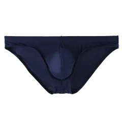 メンズ ビキニ ブリーフ パンツ 下着 薄手 さらさら ピッタリ フィット 立体縫製 ローライズ 前閉じ 大きいサイズ 蛍光 ネオン 無地 おしゃれ セクシー 407