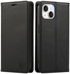 iphone14 用 ケース 手帳型 いPhone14手帳 ケース 耐衝撃TPU素材カード収納 マグネット内蔵スタンド機能付き アイフォン14携帯カバー全面保護 iPhone 14 スマホケース 5G 6.1インチ対応 ブラック