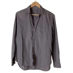 美品 Frank & Eileen フランクアンドアイリーン アイリーンシャツ S グレー レディース 古着 中古 USED