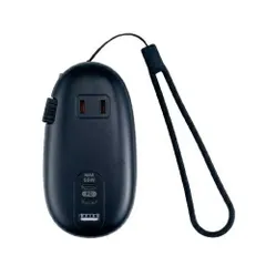 【新品】 ナカバヤシ モバイルUSB-ACタップ PD対応 65W ブラック JYU-ACU012BK