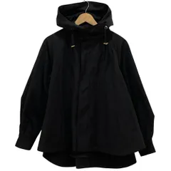 美品 Emma Taylor エマテイラー 3WAYフレアーマウンテンパーカー F ブラック レディース 古着 中古 USED