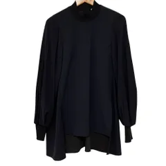 エンフォルド　PEダブルクロスハイネックブラウス　変形　ゆったり　洗濯可　黒　M 2026年最新】エンフォルド ブラウスの人気アイテム - メルカリ