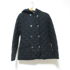 美品 TraditionalWeatherwear トラディショナルウェザーウェア キルティングジャケット 32 ブラック レディース 古着 中古 USED