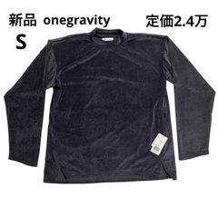 新品 ONEGRAVITYワングラビティ ベロア長袖Tシャツ ブラックM - メルカリ