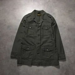 GQ4540◇Wrangler：Wrange Coat◇L◇カーキ系 ラングラー W9552 ミリタリージャケットのサムネイル