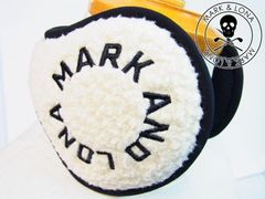 韓国限定モデル☆MARK&LONA マーク&ロナ☆モコモコサークルスカルロゴ