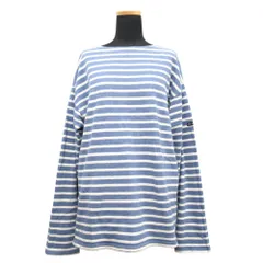 良品 80's 90's SAINT JAMES セントジェームス ボーダー バスクシャツ ロング Tシャツ カットソー 長袖 ヴィンテージ ビンテージ L レディース 古着 中古 USED