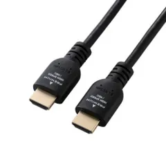 【新品】 HDMIケーブル ブラック 1.5m HDMI⇔HDMI イーサネット対応 エレコム CAC-HDP15BK2