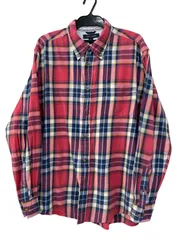 TOMMY HILFIGER 長袖 シャツ チェック XL 220