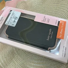 新品未使用★kate spade 手帳型ケース　ブラック　675