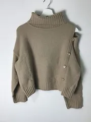 【MAJESTIC LEGON】アシンメトリー2wayニット サイズM