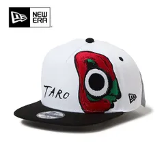 ニューエラ【ＮＥＷ ＥＲＡ】14683752 9FIFTY A-Frame TARO OKAMOTO 岡本太郎 にらめっこ ホワイト/ブラック ゴルフ キャップ 950 太陽の塔 大阪万博 コラボアイテム 帽子 ユニセックス スナップバック