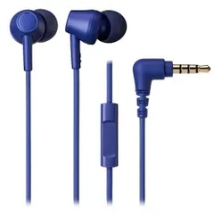 【新品】 オーディオテクニカ Audio-Technica ATH-CK350Xis BL マイク付キインナーイヤー