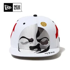 ニューエラ【ＮＥＷ ＥＲＡ】14683819 59FIFTY TARO OKAMOTO 岡本太郎 太陽 ホワイト キャップ 5950 大阪万博 太陽の塔 コラボアイテム 限定 帽子 CAP ユニセックス