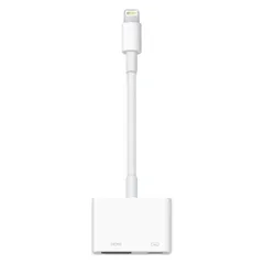 【新品】 純正ライトニング HDMI変換アダプタ Lightning - Digital AVアダプタ 変換ケーブル 1個 Apple MW2P3AM/A