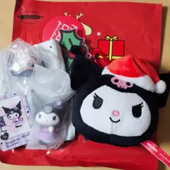 トゥレジュール クリスマス サンリオ クロミ ぬいぐるみ キーホルダー + ポップマート クロミ フィギュア まとめ