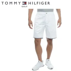 トミーヒルフィガー ゴルフ メンズ シャンプレー ショートパンツ TOMMY HILFIGER  THMA308 ホワイト(00)
