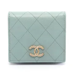 CHANEL シャネル マトラッセ スモール フラップウォレット 二つ折り財布