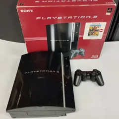 【D10497】ジャンク　PlayStation3 40GB クリアブラック（旧型PS3本体 CECHH00） PS3