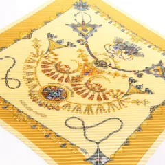 HERMES エルメス カレプリセ PARURES DES SABLES スカーフ