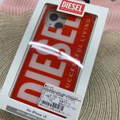 新品未使用★iPhone 13ケース　DIESEL 赤　688