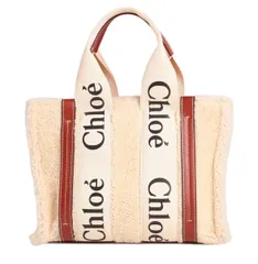 【新品】Chloe Woody クロエ ウッディ ムートンバッグ シープスキンバッグ スモール ボア