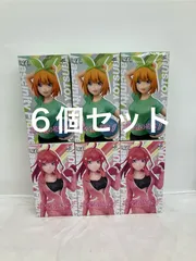 未開封 五等分の花嫁 Fascinity Figure 四葉 五月 ジムデート風 フィギュア 2種6個セット LF1204 f107