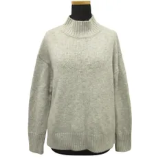 良品 20aw Apuweiser-riche アプワイザーリッシェ ハイネック ニット セーター アンゴラ混 1 グレー レディース 古着 中古 USED