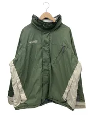 Columbia (コロンビア) 中綿マウンテンパーカー ナイロンジャケット 2WAY 00s 古着 XM5698 XXL オリーブ メンズ/028