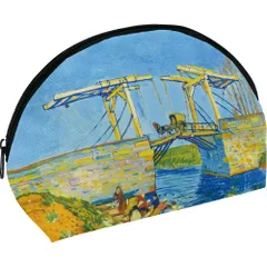 ポーチ 名画マルチポーチ ゴッホ「アルルの跳ね橋」ゆうパケット